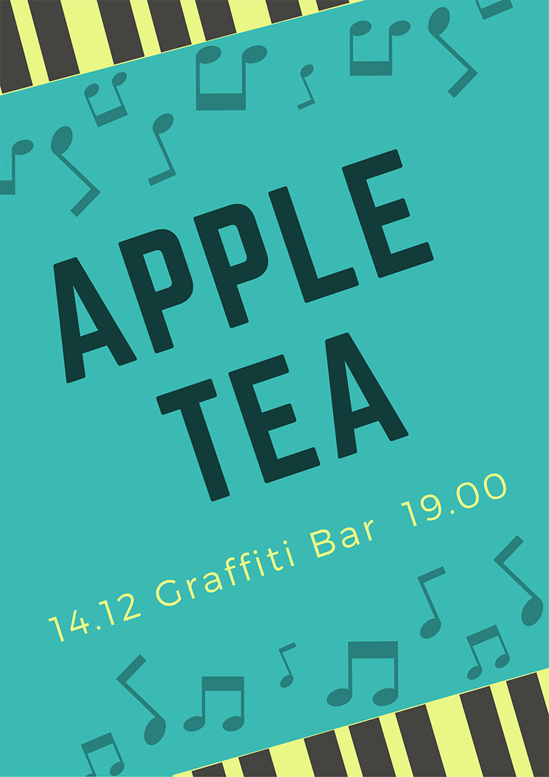 JAZZCPEDA в Граффити | Apple Tea