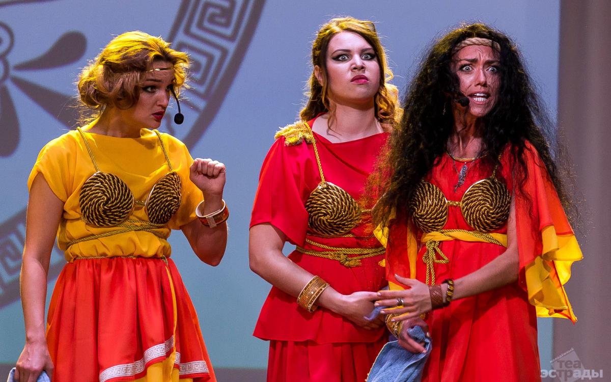 В Театре эстрады прошла премьера эстрадного фарса «Эти весёлые греки»