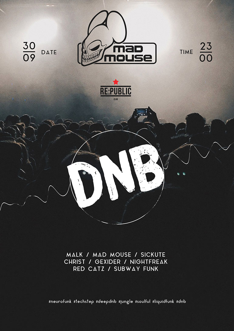 DNB @ Mad Mouse Promo - RE:PUBLIC club