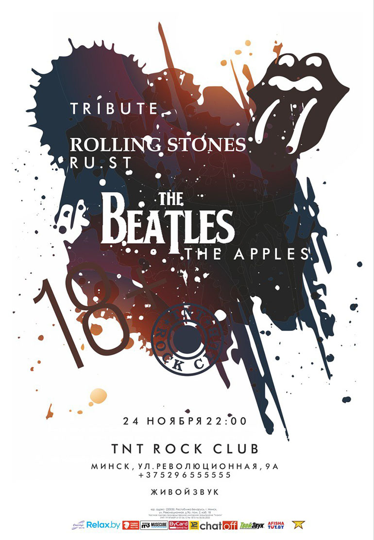 Tribute to The Rolling Stones (RU.ST) & The Beatles (The Apples)
