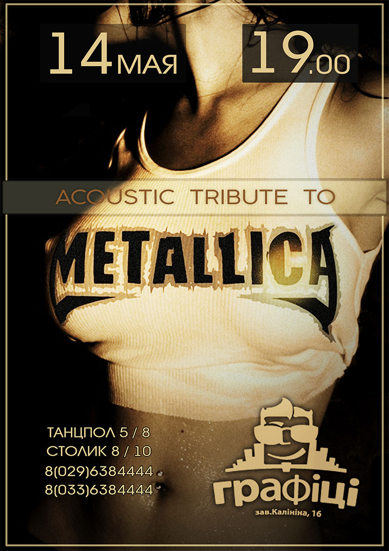 Metallica tribute: acoustic