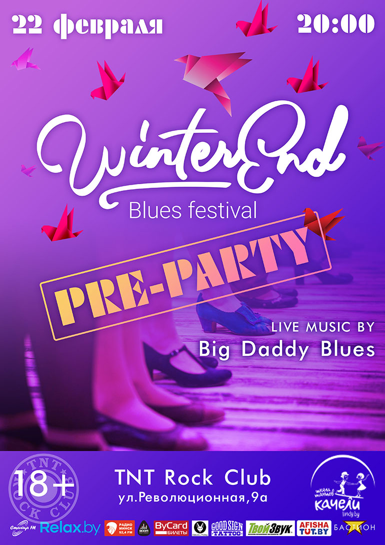 WinterEnd Blues Festival Pre-Party: Big Daddy Blues