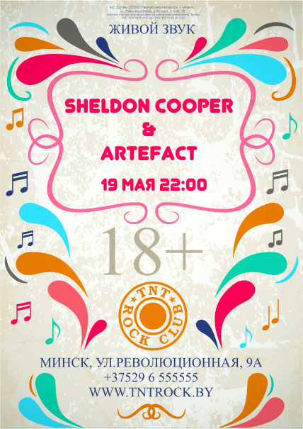 Sheldon Cooper & Artefact