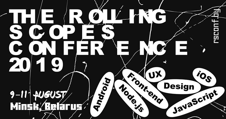The Rolling Scopes Conference 2019